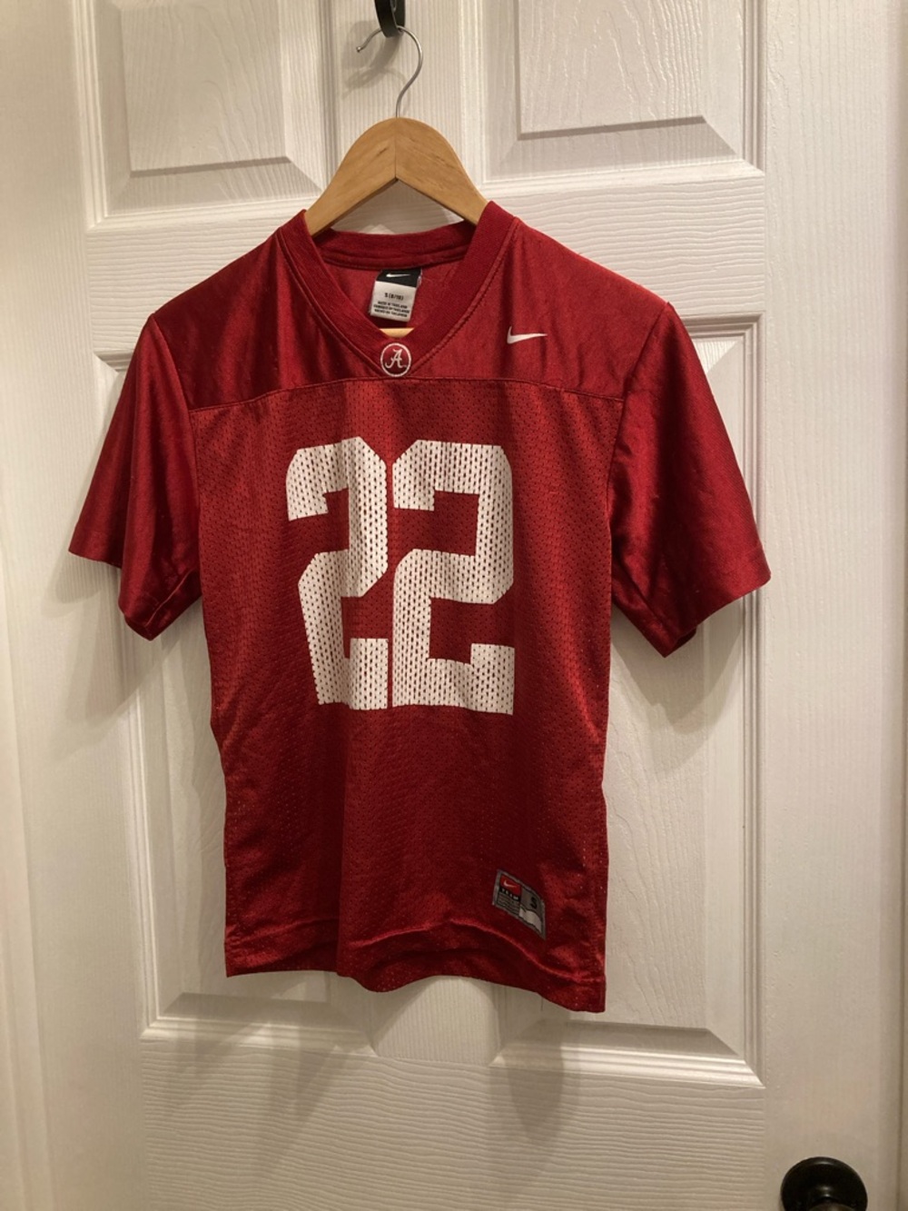 Nike Kid’s Alabama football Jersey with White #22 GUC